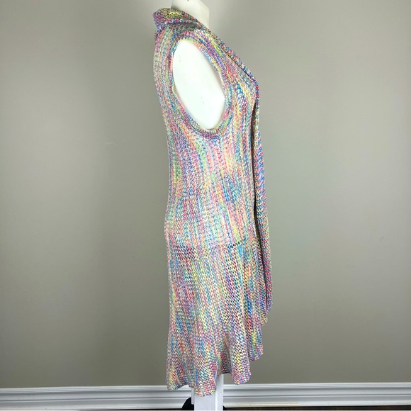 NWOT Charlie Paige multicolor knit cardigan - Picture 2 of 11